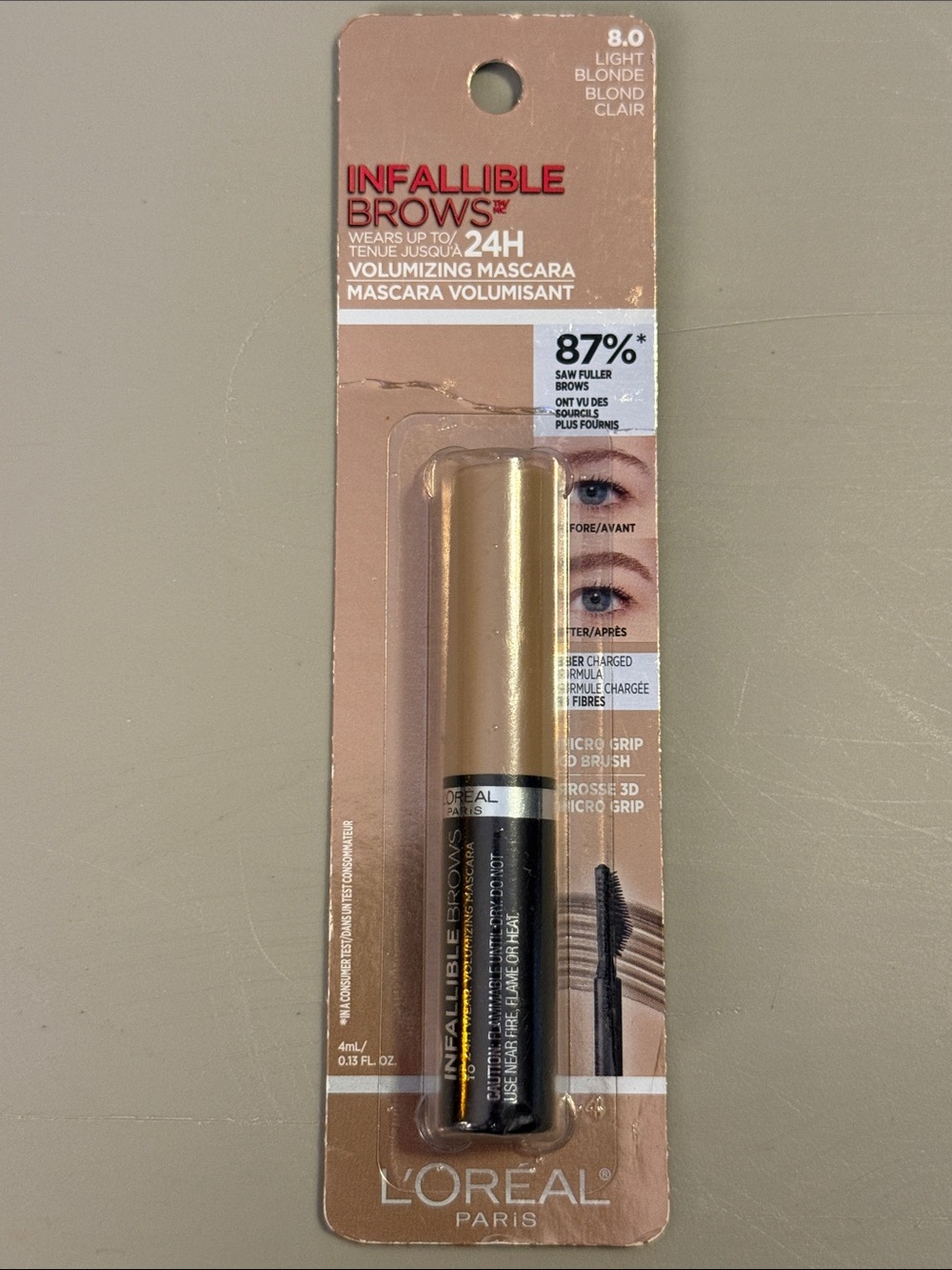 L’Oreal Infallible Brows Light Blonde Brow Mascara